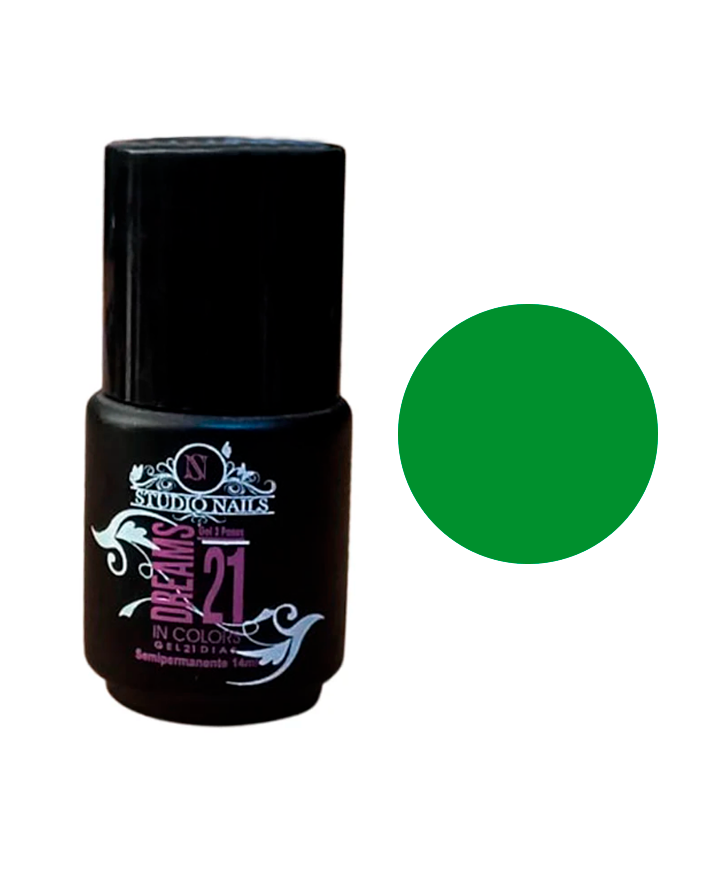 STUDIO NAILS DREAMS IN COLORS 21 DIAS #13 VERDE