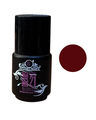 STUDIO NAILS DREAMS IN COLORS 21 DIAS #17 VINO