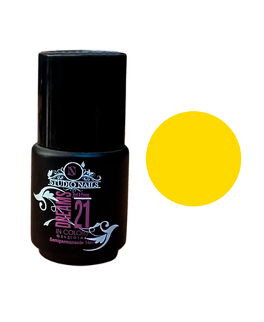 STUDIO NAILS DREAMS IN COLORS 21 DIAS #18 AMARILLO