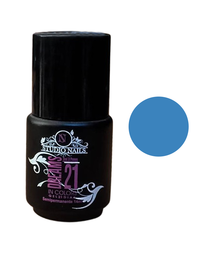 STUDIO NAILS DREAMS IN COLORS 21 DIAS #3 AZUL