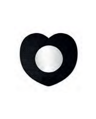 TANYS ESPEJO FOAMY CHICO/BOLSO CORAZON ESP-HS037C