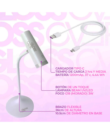 GLOSS OVER ESPLIT TOUC/3W LAMP0ARA LED