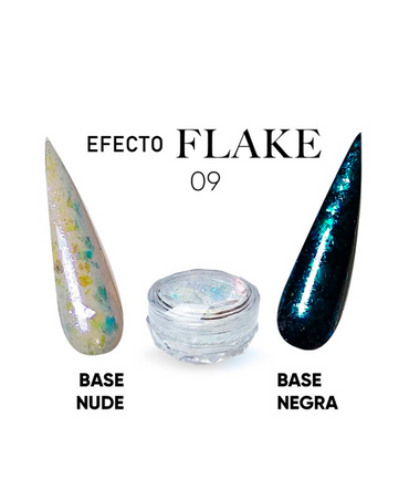 STUDIO NAILS EFECTO GLOW FLAKE 09