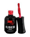 FANTASY NAILS GEL NIVELADOR RUBBER ROJO 15 ML.