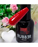 FANTASY NAILS GEL NIVELADOR RUBBER ROJO 15 ML.