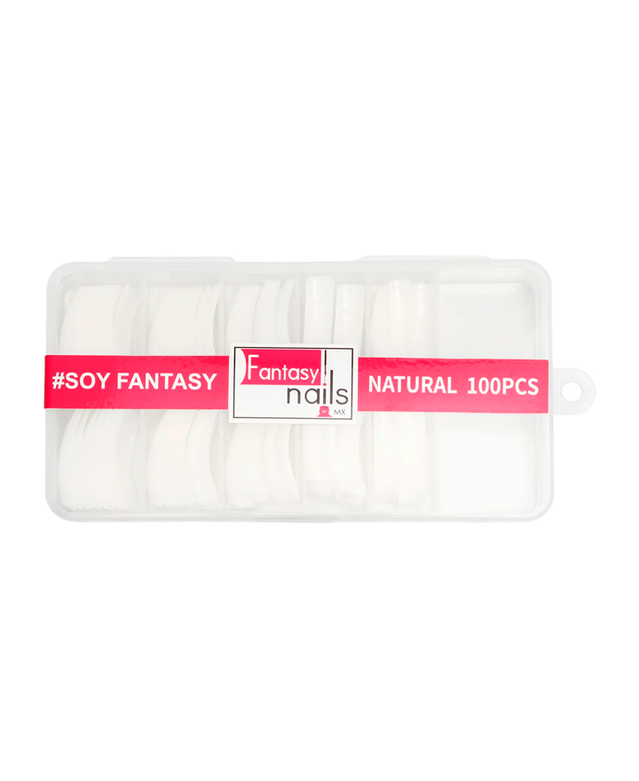 FANTASY NAILS TIPS C/100 PZAS. NATURAL
