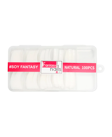 FANTASY NAILS TIPS C/100 PZAS. NATURAL