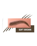 L.A. GIRL BROW INK MICRO BRUSH DETAILER PEN SOFT BROWN GBP345
