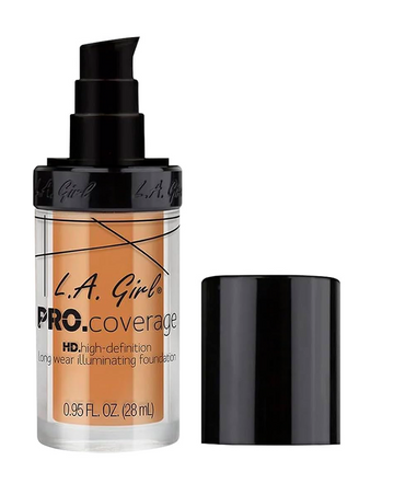 L.A. GIRL PRO COVERAGE MAQUILLAJE LIQUIDO NUDE BEIGE GLM645