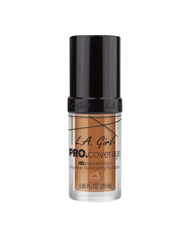 L.A. GIRL PRO COVERAGE MAQUILLLAJE LIQUIDO WARM CARAMEL GLM652