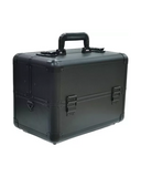 HAIR STAR COSMETIQUERA MAQUILLAJE Y MANICURE NEGRO 36X22X22.5 CMS.