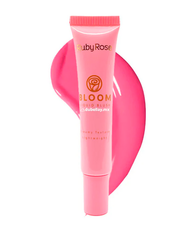 RUBY ROSE BLOOM LIQUID BLUSH HB-6116 BLISTER C/24 PIEZAS