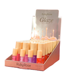 RUBY ROSE GLAZE LIP OIL 4 AROMAS 24 PIEZAS HB-8221