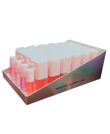 RUBY ROSE GLAZY LIP OIL HB-R8221 BLISTER CON 24 PZAS.