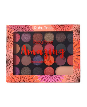 RUBY ROSE PALETA SOMBRAS 22 TONOS /1 BASE HB-1004