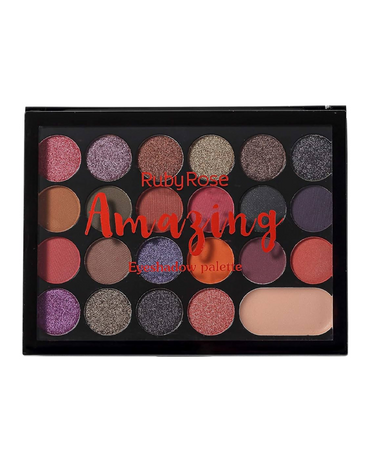 RUBY ROSE PALETA SOMBRAS 22 TONOS /1 BASE HB-1004