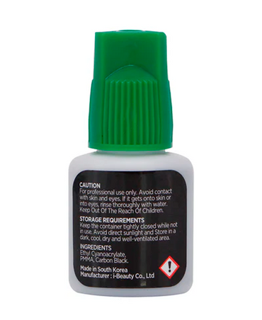 IB ULTRA SUPER GLUE / PEGAMENTO PESTAÑAS TAPA VERDE 5 ML. 1 SEGUNDO