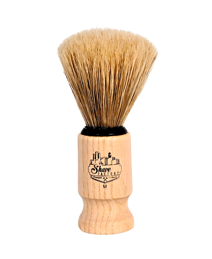 SHAVING FACTORY BROCHA MADERA PARA ENJABONAR SMALL J601