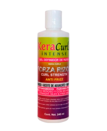 KERACURLS GEL DEFINIDOR DE RIZOS 240 ML.