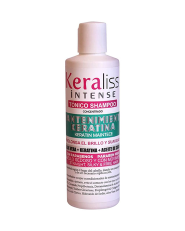 KERALISS INTENSE SHAMPOO MANTENIMIENTO KERATINA 240 ML.