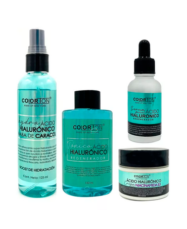 COLORTON KIT ACIDO HIALURONICO PARA EL CUIDADO FACIAL