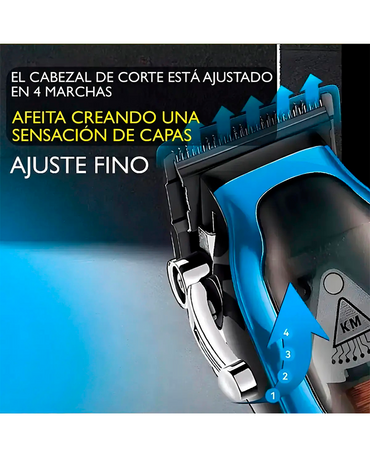 KEMEI CLIPPER KM-1763-MCC-AZUL
