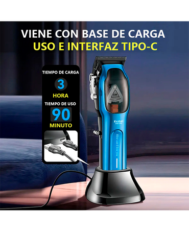 KEMEI CLIPPER KM-1763-MCC-AZUL