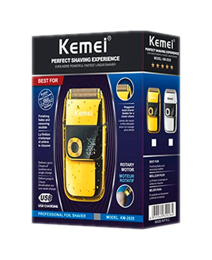 KEMEI SHAVER METALICA KM-2028 SILVER