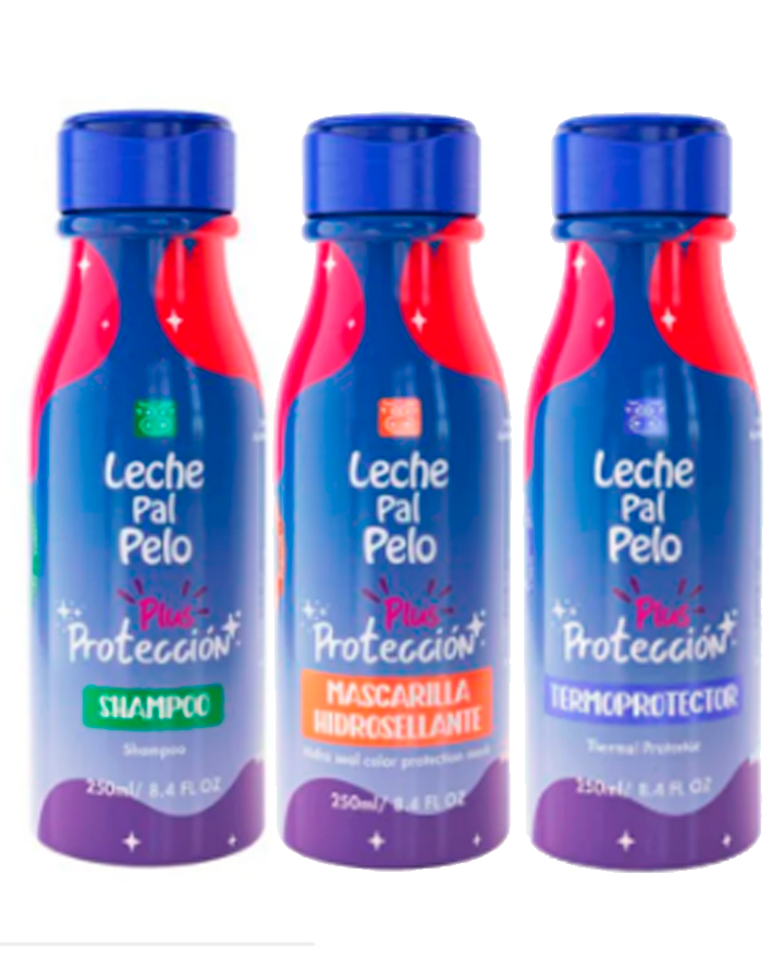 LECHE PAL PELO KIT PROTECCION COLOR SH + MASC + TERMO 250 ML.