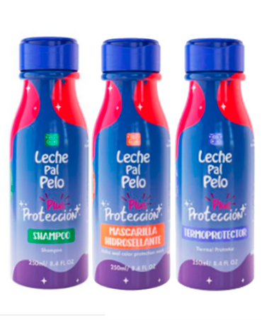 LECHE PAL PELO KIT PROTECCION COLOR SH + MASC + TERMO 250 ML.