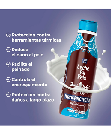 LECHE PAL PELO KIT RIZOS & AFRO SH + MASC + TERMO 250 ML.