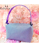 RUBY FACE ESTUCHE DE BROCHAS CON 10 PIEZAS VIOLETA