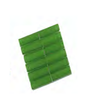 TANYS TUBO MAG21 VELCRO C/12 VERDE 21 MM