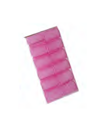 TANYS TUBO MAG44 VELCRO C/12 PZS ROSA 44 MM