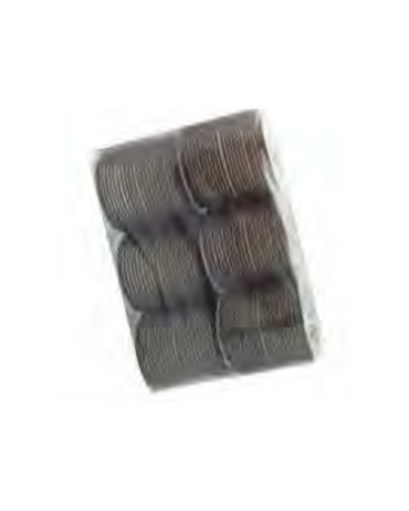 TANYS TUBO MAG6B VELCRO C/6 CAFE 61 MM