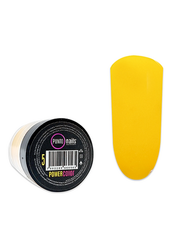 PUNTO NAILS POWER COLOR ACRILICO DE COLOR MANGO 7 GRS.#5
