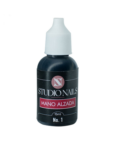 STUDIO NAILS PINTURA MANO ALZADA 15 ML. #01 NEGRO