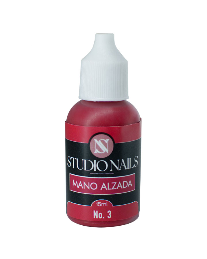 STUDIO NAILS PINTURA MANO ALZADA 15 ML. #03 ROJO