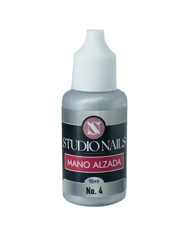 STUDIO NAILS PINTURA MANO ALZADA 15 ML. #04 PLATA