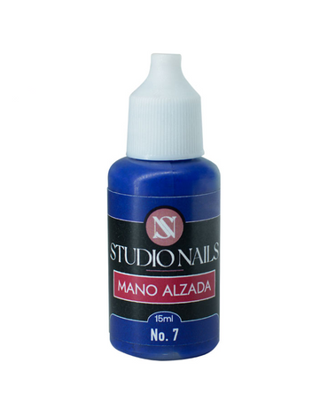 STUDIO NAILS PINTURA MANO ALZADA 15 ML. #07 AZUL ELECTRICO