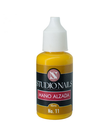 STUDIO NAILS PINTURA MANO ALZADA 15 ML. #11 AMARILLO CANARIO