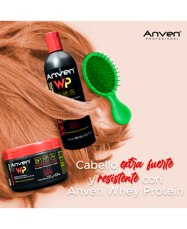 ANVEN WHEY PROTEIN HAIR SHAMPOO 450 ML.