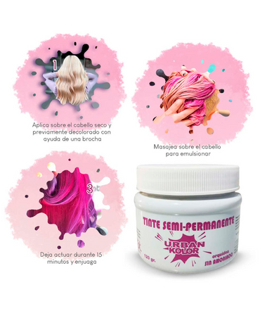 KOLOR SHOT MASCARILLA URBAN ORQUIDEA 120 GRS.
