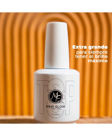 MC NAILS MAXI GLOW TOP GEL UV 30 ML.
