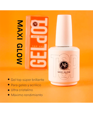 MC NAILS MAXI GLOW TOP GEL UV 30 ML.