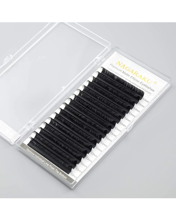 NAGARAKU PESTAÑAS MATTE ELLIPSE 0.15 C 13 MM