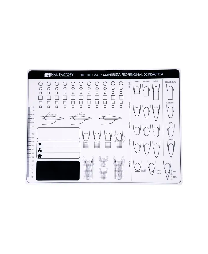 NAIL FACTORY MANTELETA DE PRACTICA