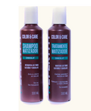 NEFERTITI COLOR & CARE KIT SHAMPOO + TRATAMIENTO 300 ML. CHOCOLATE