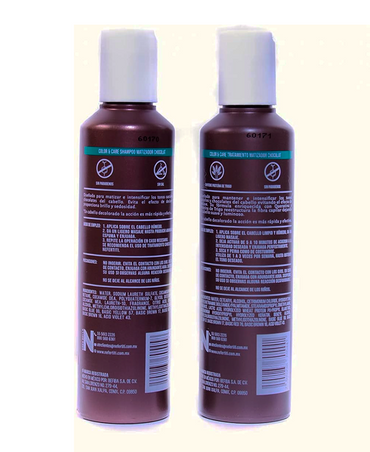 NEFERTITI COLOR & CARE KIT SHAMPOO + TRATAMIENTO 300 ML. CHOCOLATE