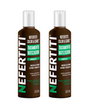 NEFERTITI COLOR & CARE KIT SHAMPOO + TRATAMIENTO 300 ML. CHOCOLATE